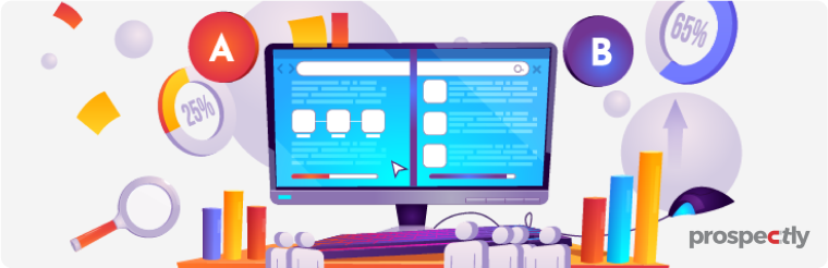 animated a/b testing image by prospectly.com