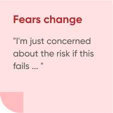 fear changes