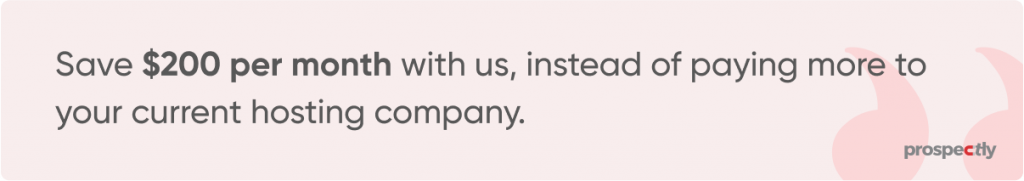 sales pitch