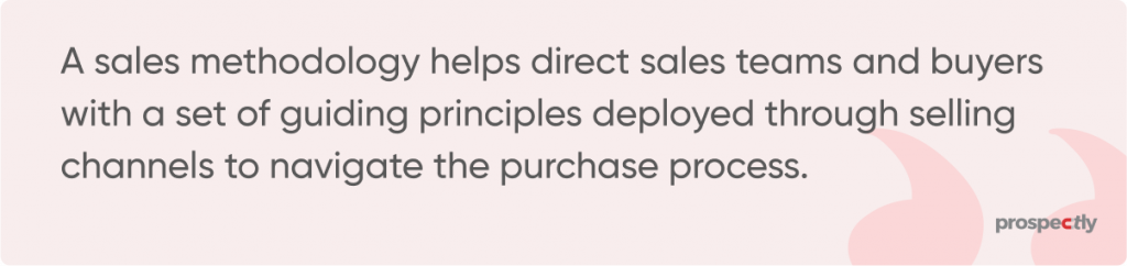 sales methodology