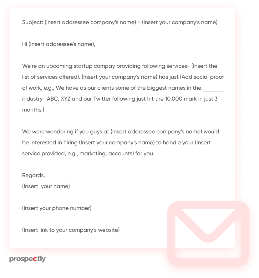 sales prospecting template