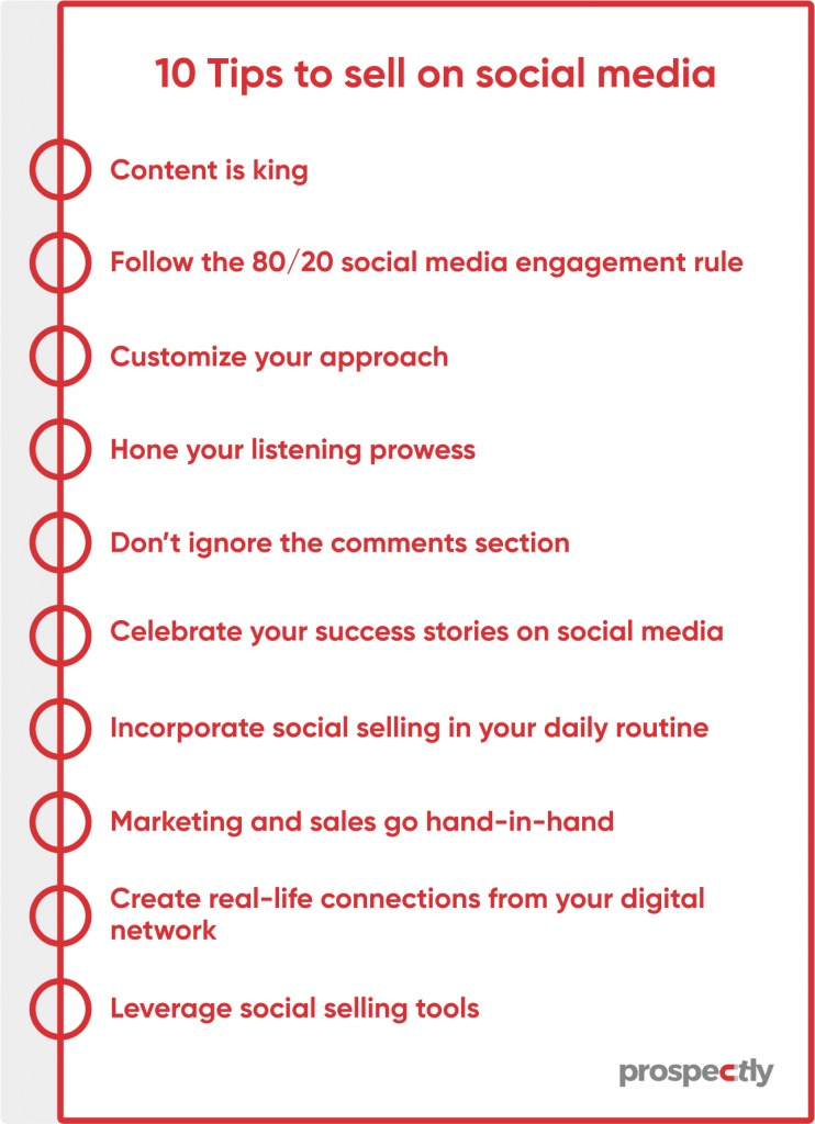 social selling tips