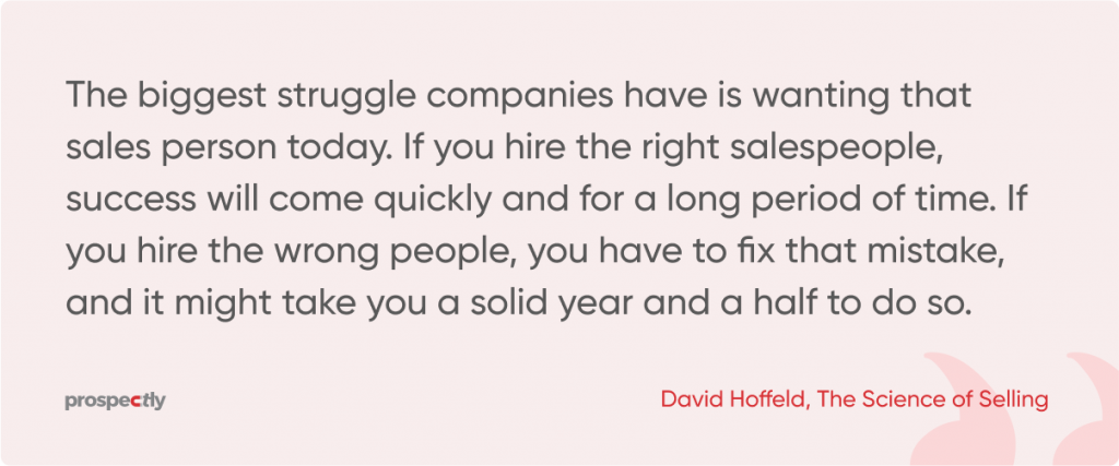david hoffeld quote